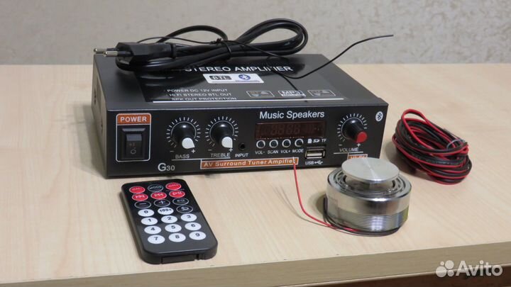 Усилитель HiFi c вибодинамиком (Антисосед)