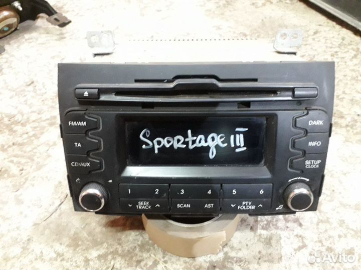 Магнитола 961603u000wk Спортейдж 3 Sportage SL