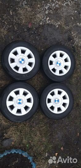 Летняя резина 205/65 R15 на литых дисках 5х120 4шт