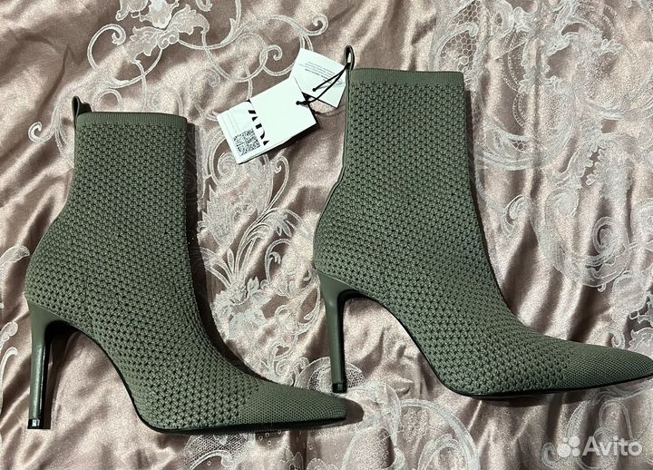 Ботильоны zara