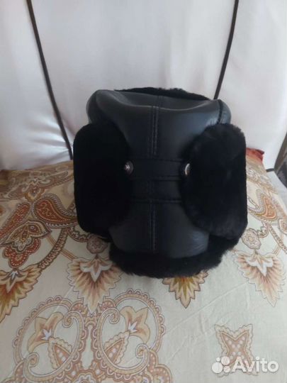 Мужская зимняя шапка ушанка