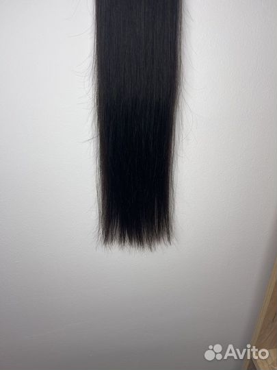 Волосы донорские 120 гр славянка 1Б люкс 65см