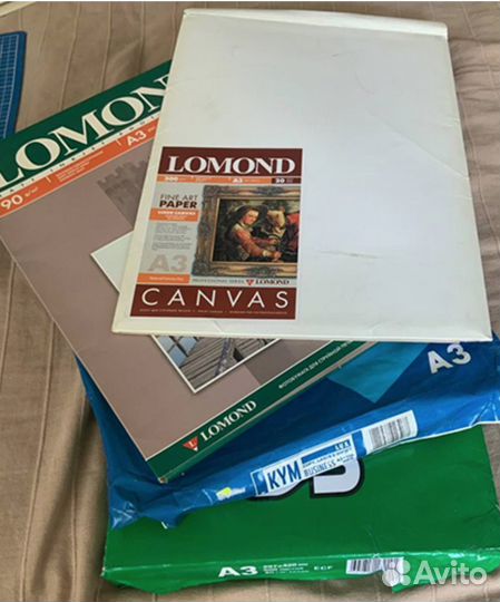 Бумага А3, холсты на бумаге А3