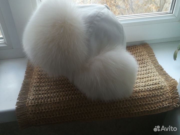 Шапка ушанка женская