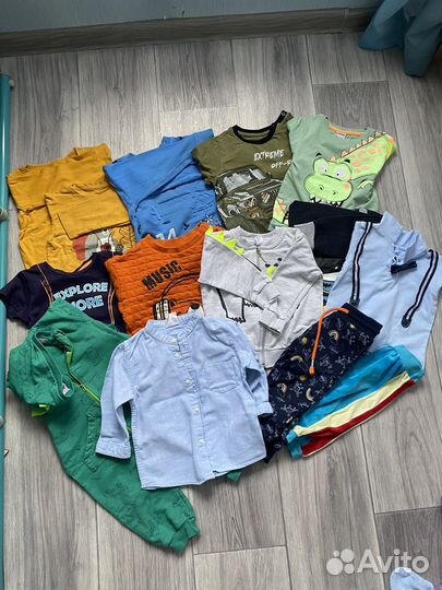 Пакет вещей для мальчика 80р