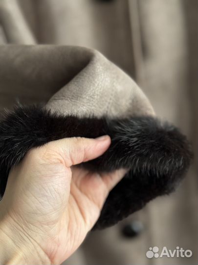 Дубленка натуральная женская 54