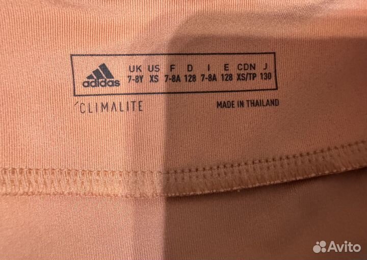 Спортивный топ adidas для девочки 128