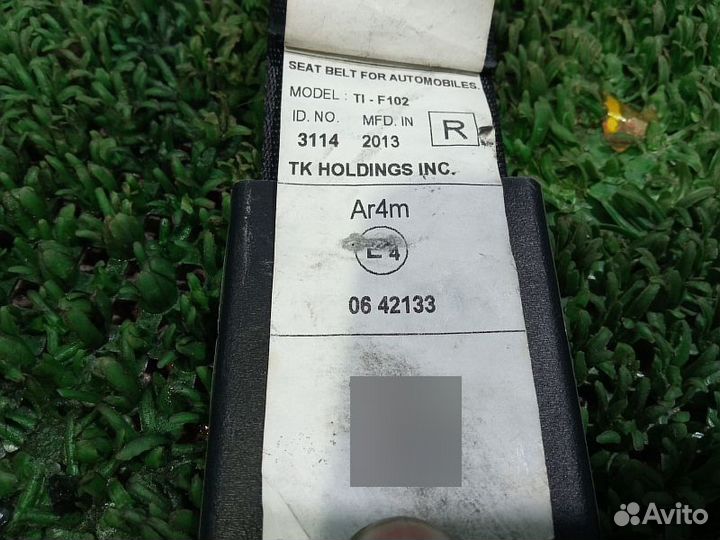 Ремень безопасности задний правый Toyota venza