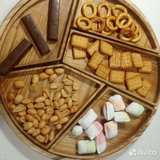 Менажница из дерева