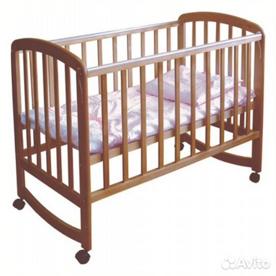 Кровать детская Фея 304 с матрасиком новым