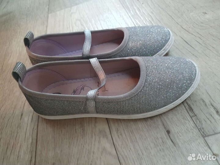 Слипоны для девочки 34р