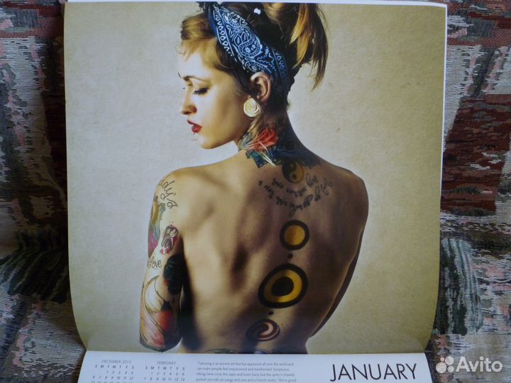 Tattoo Art Calendar 2016