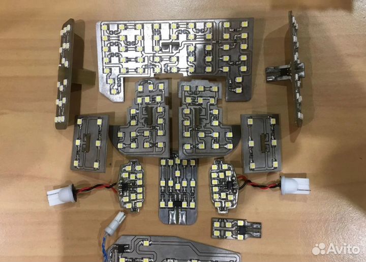 Светодиодные платы освещения салона Honda Accord 7