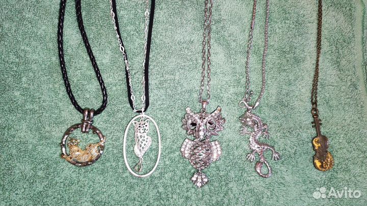 Крупные кулоны пакетом (часть 4)