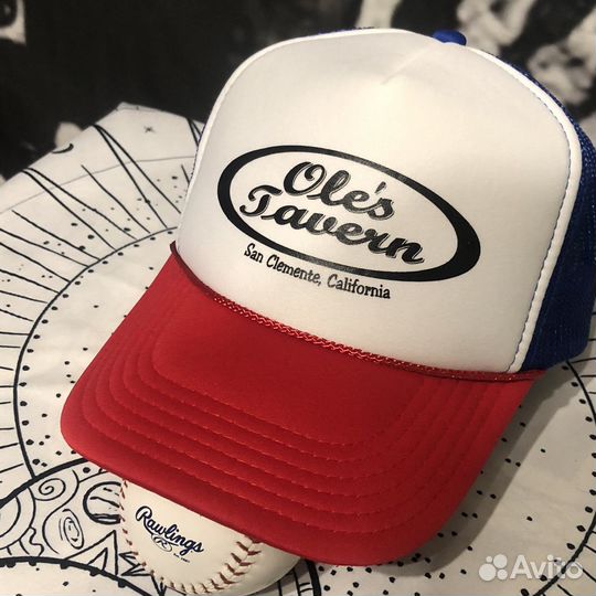 Бейсболка тракер Otto (dadcore thrasher obey vans)