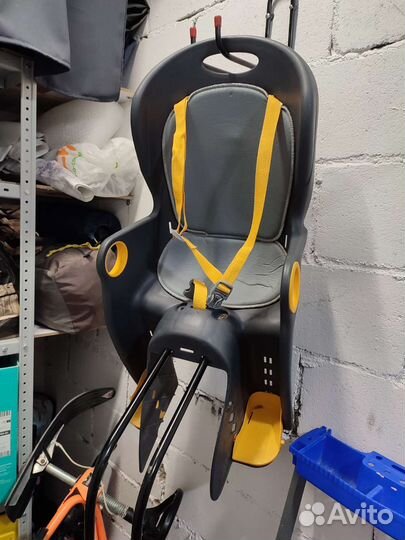 Детское велокресло на багажник