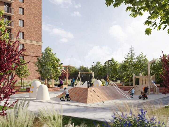 2-к. квартира, 35,7 м², 10/16 эт.