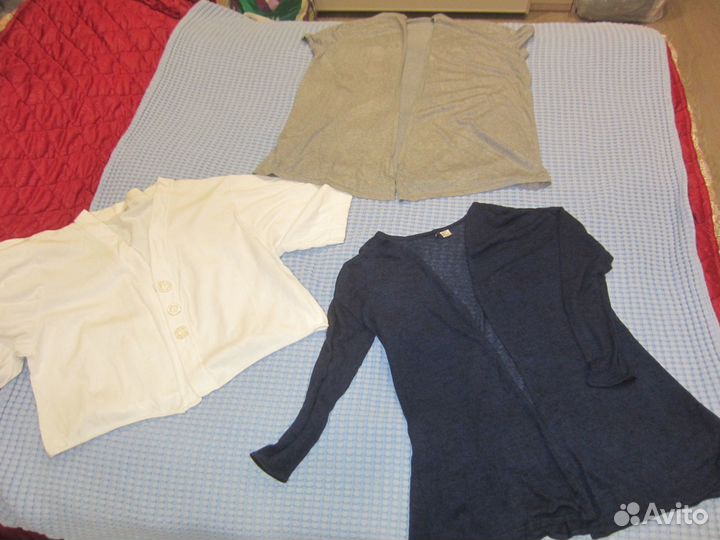 Жакеты, кардиганы, накидки большого р-ра 60-64