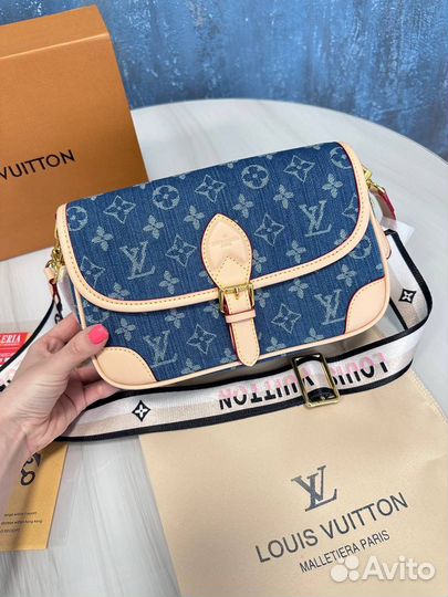 Сумка louis vuitton джинса