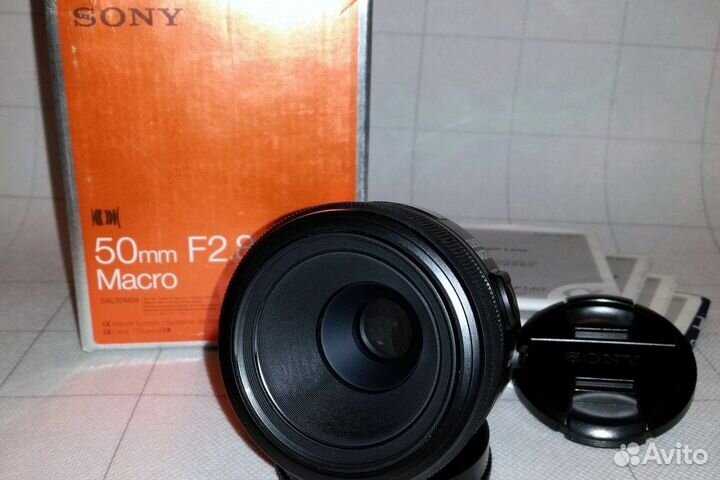 Объектив Sony 50 f/ 2.8 Macro для Sony A