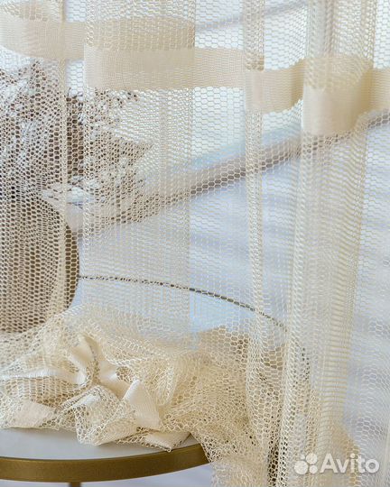 Тюль Фрида Айвори