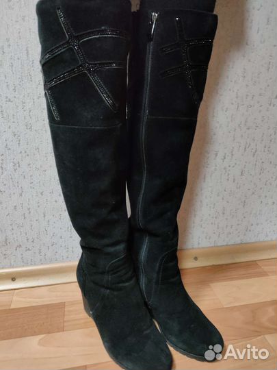 Сапоги высокие ботфорты