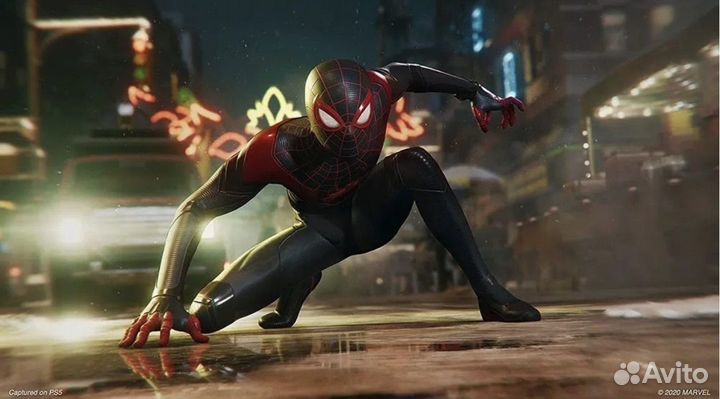 Игра Marvel Spider-Man Miles Morales ps4