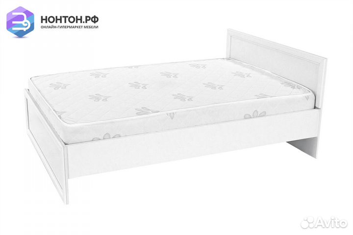 Кровать Классика 0.9 м белый