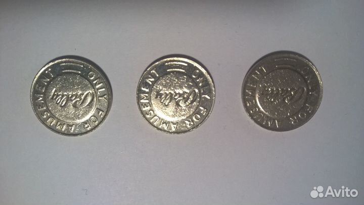 Жетон игровых аппаратов Bally Швеция 2000шт