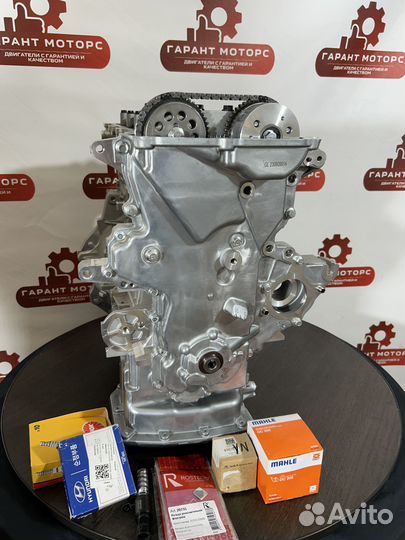 Двигатель на Hyundai solaris Rio 1.6