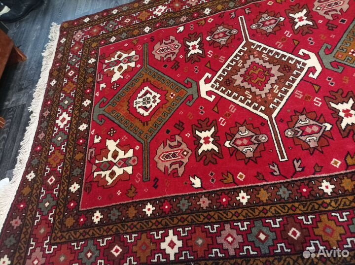 Ковер СССР ручной вязки