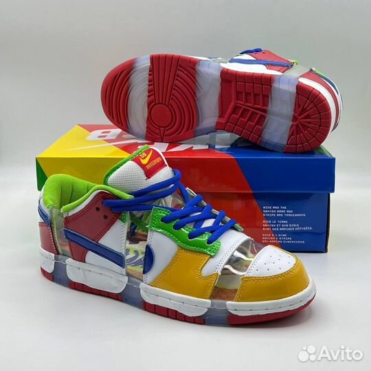 Кроссовки Nike SB Dunk Low X EBay Sandy Bodecker