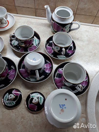 Сервиз чайный СССР