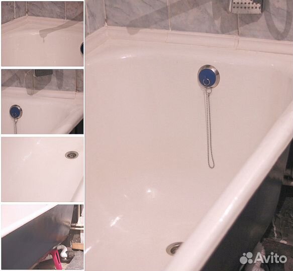 Реставрация ванн жидким акрилом в Красноярске