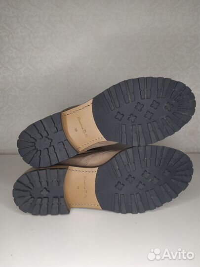 Ботинки женские 38 размер нубук Massimo Dutti