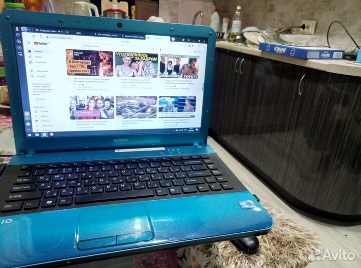 Ноутбук sony vaio i5 ssd 120 hdd 1tb озу 6gb