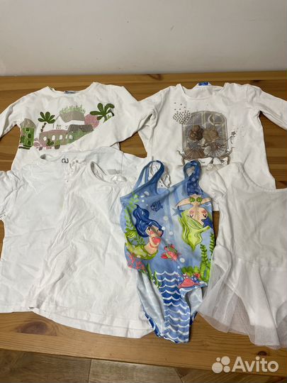 Пакет вещей на девочку 98 104 hm