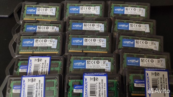Crucial оперативная память для ноутбука ддр3 4\8гб