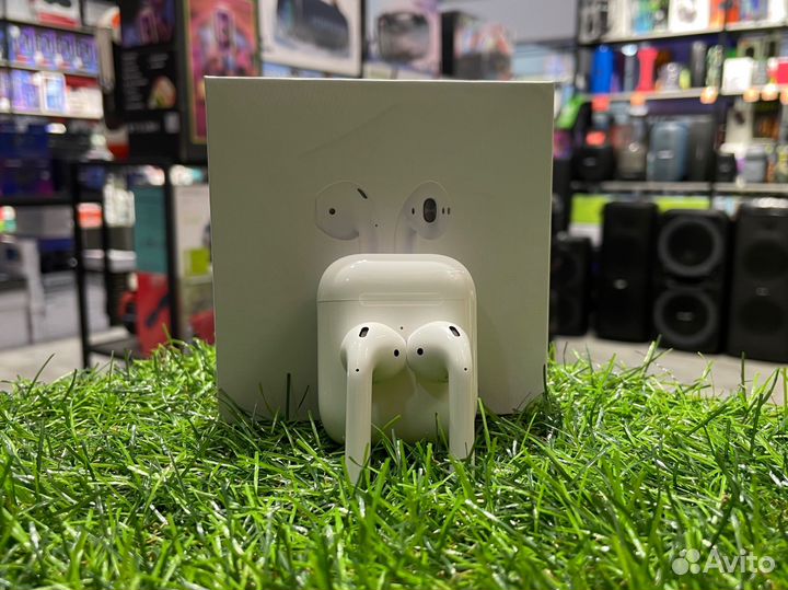 Беспроводные наушники airpods 2