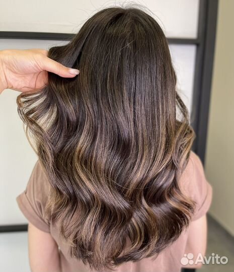 Услуги парикмахера окрашивание