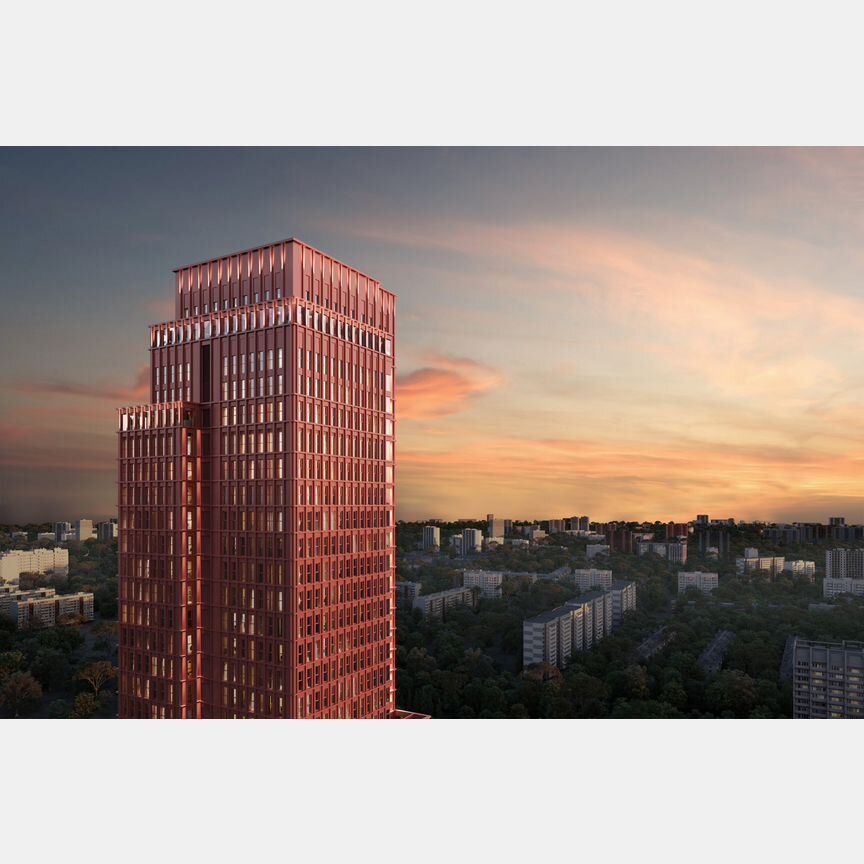 2-к. квартира, 60,8 м², 24/44 эт.