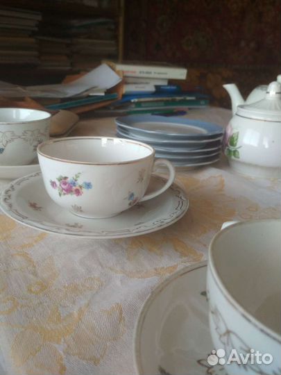 Чайные пары Дулево, СССР