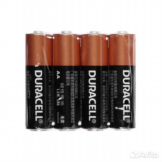 Батарейка алкалиновая Duracell Basic (CH), AA, LR06-40BOX, 1.5В, набор, 40 шт