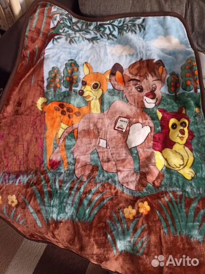 Плед детский новый