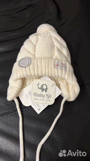 Шапка зимняя для девочки 44 46