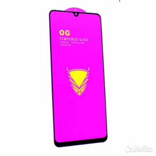 Защитное стекло 3D OG Samsung A22 (техпак)