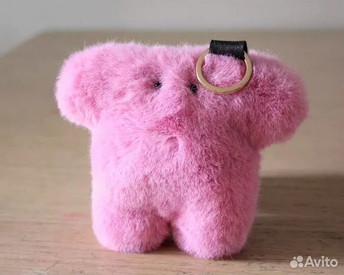 Меховой брелок