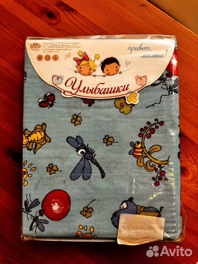 Комплект постельного белья в детскую кроватку