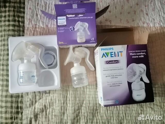 Молокоотсос avent ручной