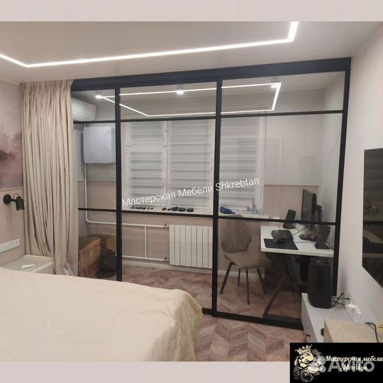 Межкомнатные перегородки Раздвижные двери купе